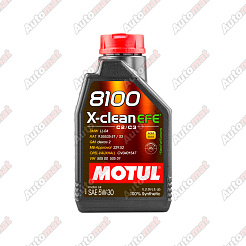 Моторное масло Motul 8100 X-clean EFE 5W30, 1л